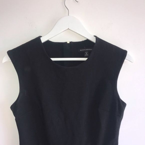 Banana Republic Black Asymmetrical Dress - Picture 7 of 12